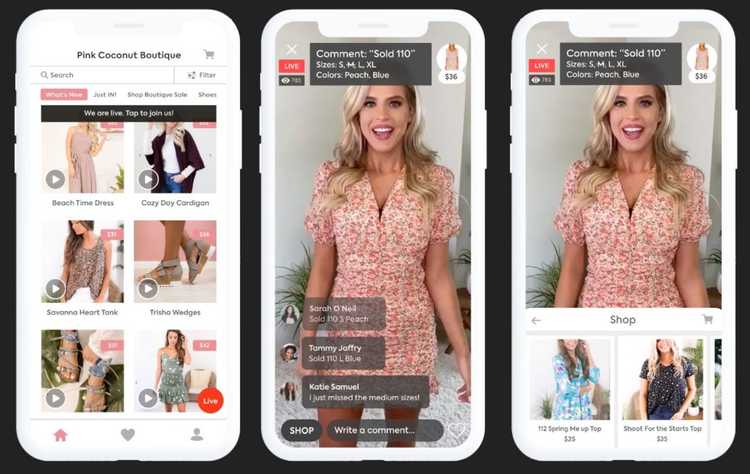 Mobile app for Pink Coconut Boutique