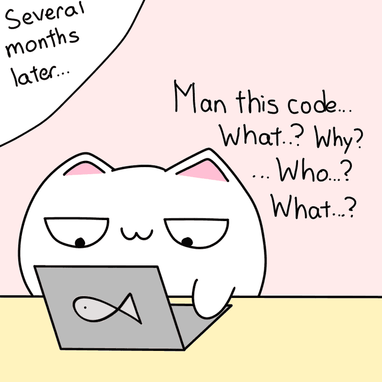 Shows cat later struggling to work with the golang code