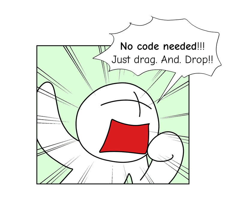 Drag and Drop editors