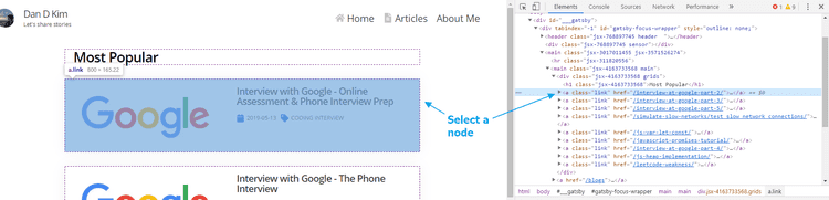 Node screenshot using Chrome DevTools